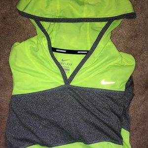 Nike Running- Dri Fit Hooded Long Sleeve